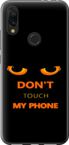 Чехол Don't touch the phone для Xiaomi Redmi 7