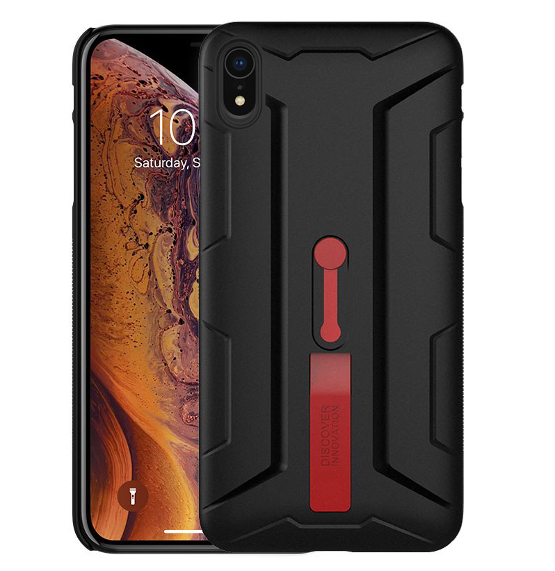 

Пластиковая накладка Nillkin Grip для Apple iPhone XR (6.1") (Черный) 664480