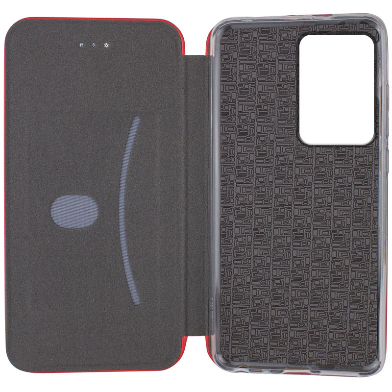 Фото Кожаный чехол-книжка Classy для Motorola Moto G85 (Красный) в магазине vchehle.ua