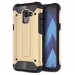 Бронированный противоударный TPU+PC чехол Immortal для Samsung A730 Galaxy A8+ (2018) (Золотой)