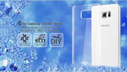 Фото Пластиковая накладка IMAK Crystal Series для Samsung Galaxy Note 5 на vchehle.ua