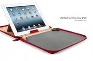 Чехол SGP Zipack Series (Красный) для Apple New iPad 3 / iPad 2