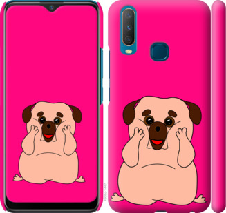 

Чехол Весёлый мопс для Vivo Y15 928669