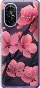 Чехол Пурпурная сакура для Huawei Nova 8