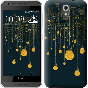 

Чехол Иллюстрация ночного города для HTC Desire 620 592239