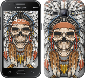 

Чохол Череп індіанця на Samsung Galaxy J1 J100H 640995