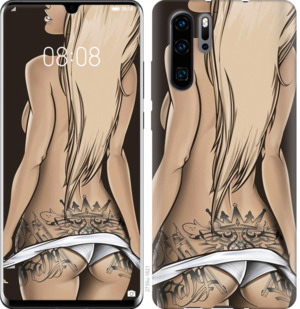 

Чехол Девушка с татуировкой для Oppo Reno 3 916209