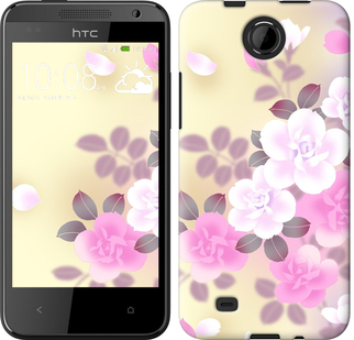 

Чохол Японські квіти на HTC Desire 300 189278