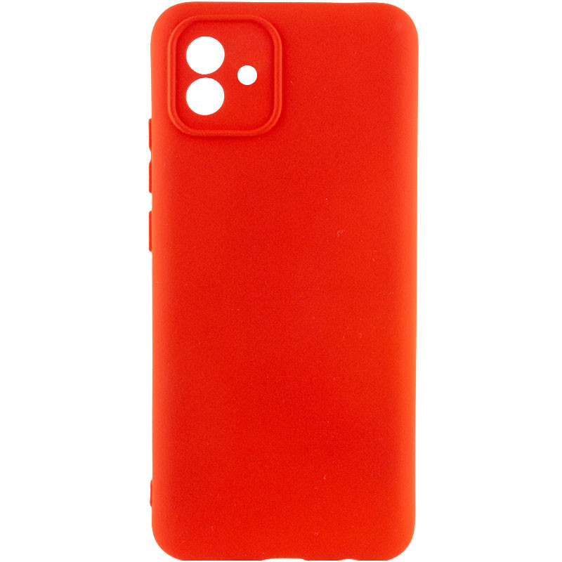 Чохол Silicone Cover Lakshmi Full Camera (A) на Samsung Galaxy A04 (Червоний / Red)