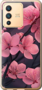 Чехол Пурпурная сакура для Vivo V23