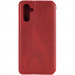 Фото Кожаный чехол-книжка GETMAN Cubic (PU) для Samsung Galaxy A25 5G (Красный) на vchehle.ua