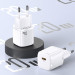 Фото МЗП Usams US-CC124 T36 20W Super Si (1USB-C) (Білий) на vchehle.ua