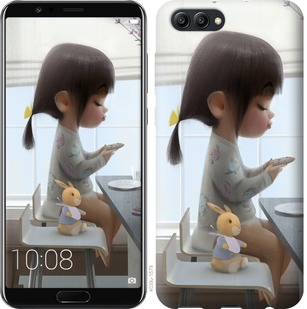 

Чехол Милая девочка с зайчиком для Huawei Honor V10 / View 10 669363