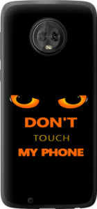 Чехол Don't touch the phone для Motorola Moto G6