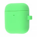 Silicone Case Slim with Carbine for AirPods 2 (Зеленый)