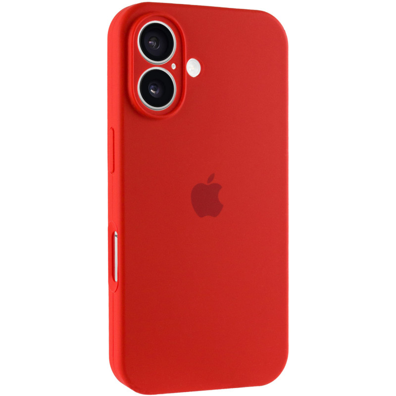 Чохол Silicone Case Full Camera Protective (AA) на Apple iPhone 16 Plus (6.7") (Червоний / Red)