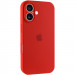 Чохол Silicone Case Full Camera Protective (AA) на Apple iPhone 16 Plus (6.7") (Червоний / Red)