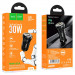 Замовити АЗП Hoco NZ5 Smooth road PD30W+QC3.0 (1USB-A/1C) (Чорний) на vchehle.ua