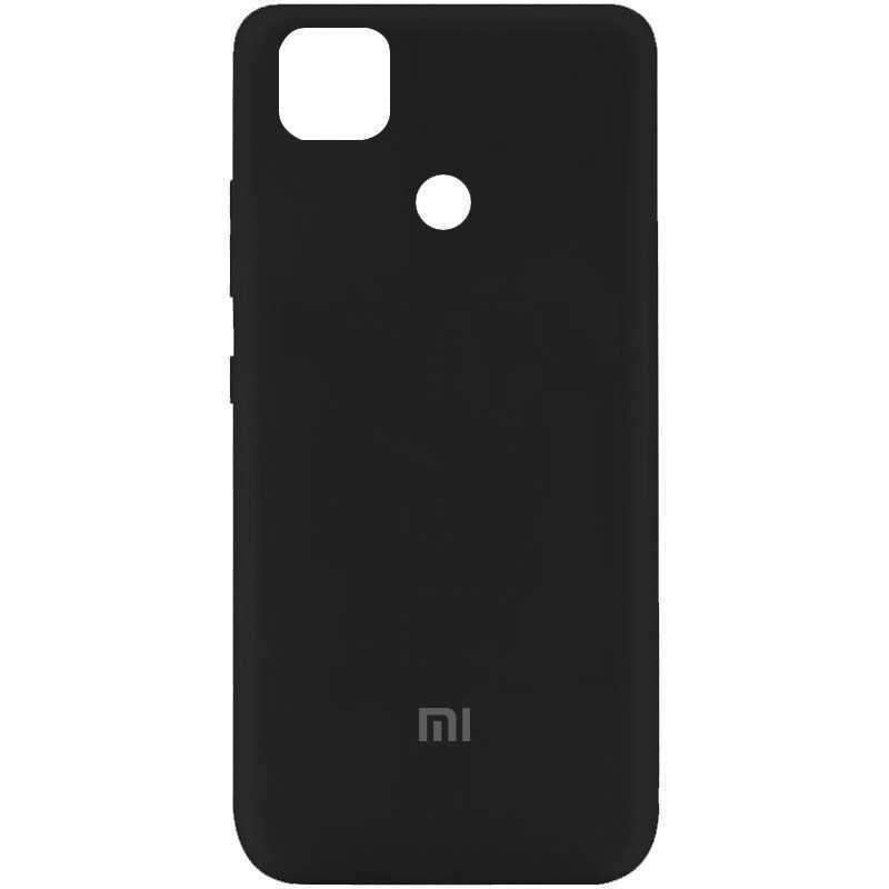 Чохол Silicone Cover My Color Full Protective (A) на Xiaomi Redmi 9C (Чорний / Black)