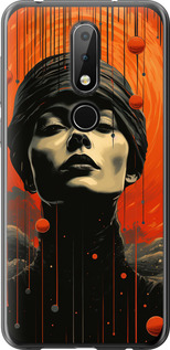 

Чехол Абстрактный портрет v2 для Nokia 6.1 Plus 1631534