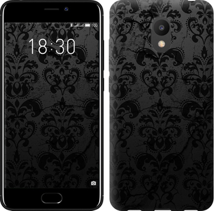 

Чехол узор черный для Meizu M6 648037
