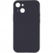 Чохол Silicone Case Full Camera Protective (AA) NO LOGO на Apple iPhone 15 Plus (6.7") (Сірий / Dark Gray)