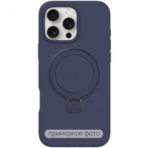 Чехол Silicone Case Full Protective NO LOGO with Ring для Apple iPhone 16e (6.1")