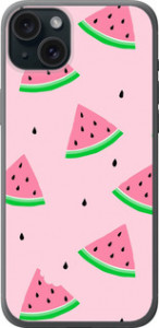Чехол Розовый арбуз для iPhone 15 Plus