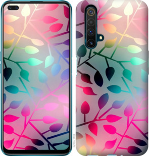 Чехол Листья для Realme X50