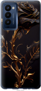 Чехол Роза 3 для Tecno Camon 18p CH7n