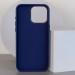 Фото Кожаный чехол Bonbon Leather Metal Style with Magnetic Safe для Apple iPhone 13 Pro (6.1") (Синий / Navy blue) на vchehle.ua