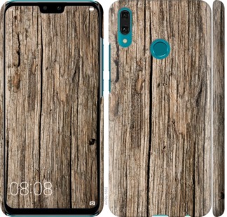 

Чехол Текстура дерева для Huawei Y9 2019 754049