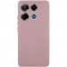 Чохол TPU GETMAN Liquid Silk Full Camera на Infinix Note 40 Pro 4G (Рожевий / Pink Sand)