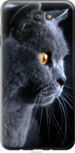 Чехол Красивый кот для Samsung Galaxy J7 Prime