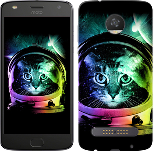 Чехол Кот-астронавт для Motorola Moto Z2 Play
