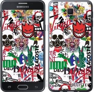 

Чехол Many different logos для Samsung Galaxy J7 Prime 669471