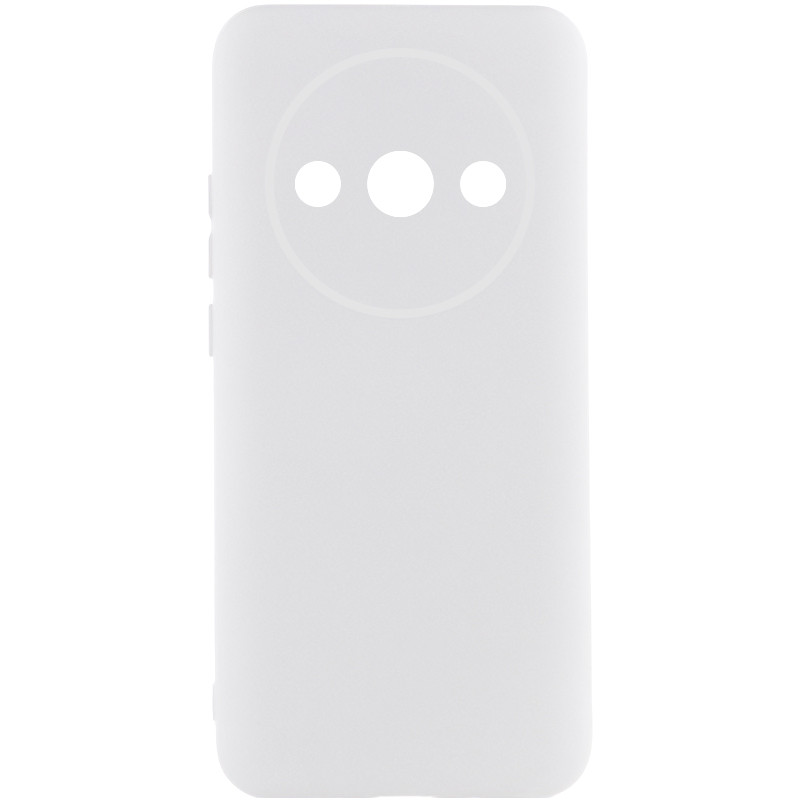 Чехол Silicone Cover Lakshmi Full Camera (AA) для Xiaomi Redmi A3 (Белый / White)