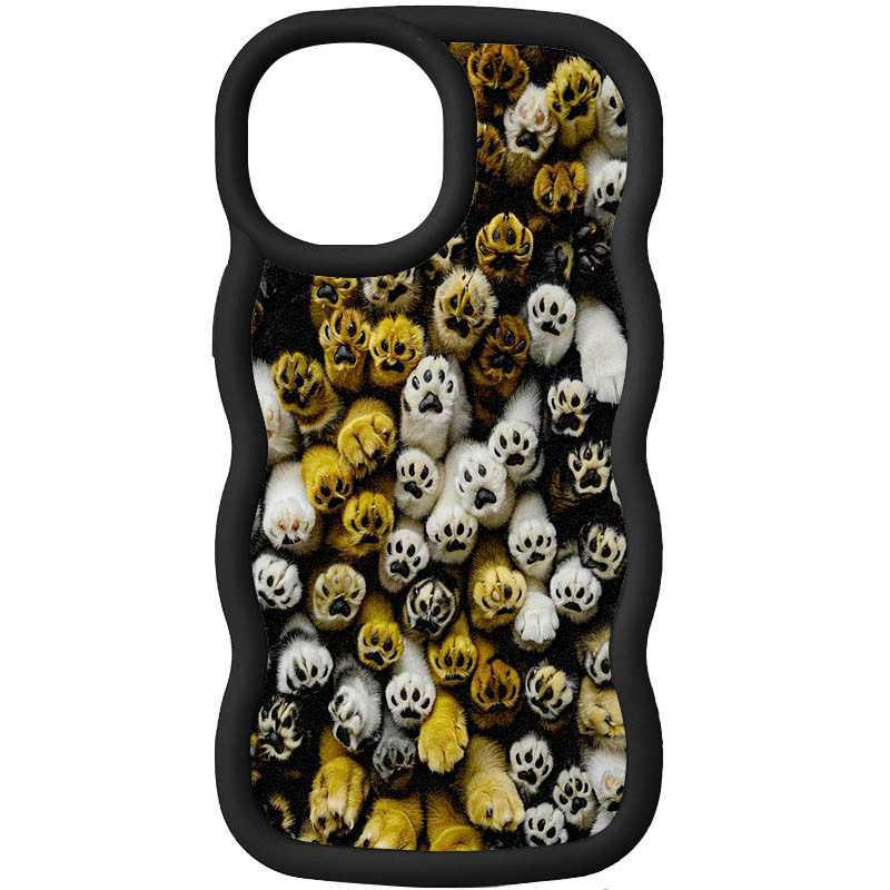Чохол TPU Cloudy Pictures на Apple iPhone 15 (6.1") (Paws)