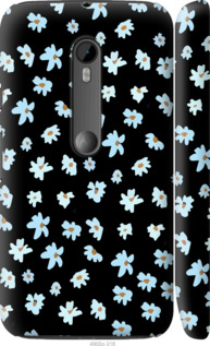 Чехол Цветочный для Motorola Moto G3