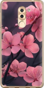Чохол Пурпурна сакура для Huawei Mate 9 Lite
