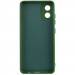 Фото Чехол TPU GETMAN Liquid Silk Full Camera для Motorola Moto E13 (Зеленый / Dark green) на vchehle.ua