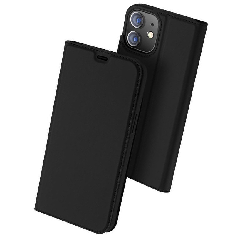 Чехол-книжка Dux Ducis с карманом для визиток для Apple iPhone 11 (6.1") (Черный)