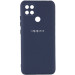 Чохол Silicone Cover My Color Full Camera (A) на Oppo A15s / A15 (Синій / Midnight blue)
