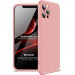 Пластикова накладка GKK LikGus 360 градусів (орр) на Apple iPhone 12 Pro (6.1") (Рожевий / Rose gold)
