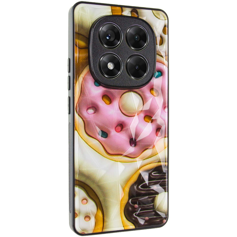 TPU+PC чехол Prisma Fluffie для Xiaomi Redmi Note 14 Pro 5G (Donut)