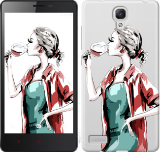 

Чохол Дівчина з келихом на Xiaomi Redmi Note 841650