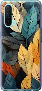 

Чохол Кольорове листя на OnePlus Nord CE 1629748