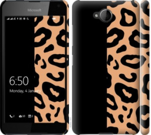 Чехол Пятна леопарда для Nokia Lumia 650