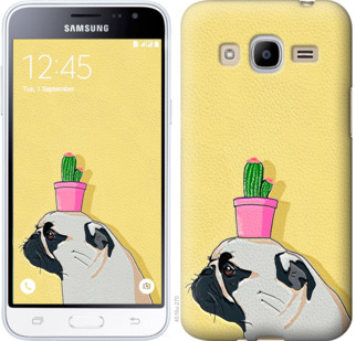 

Чохол Мопс з кактусом на Samsung Galaxy J2 (2016) J210 795430