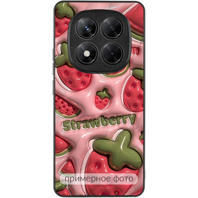 Фото TPU+PC чохол Prisma Fluffie на Xiaomi Redmi Note 14 4G (Int. version) (Watermelon) на vchehle.ua